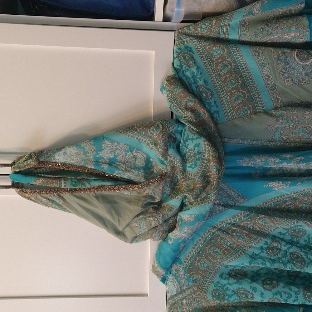 Women's size 8 multi-colored dress